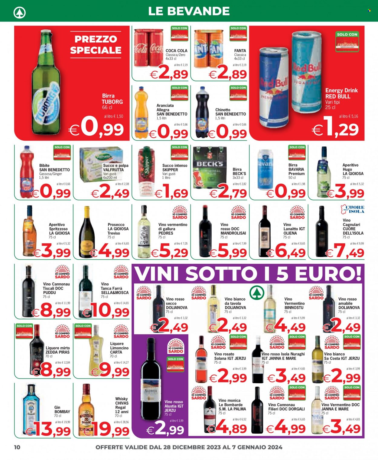 Volantino Despar - 28/12/2023 - 7/1/2024. Pagina 10