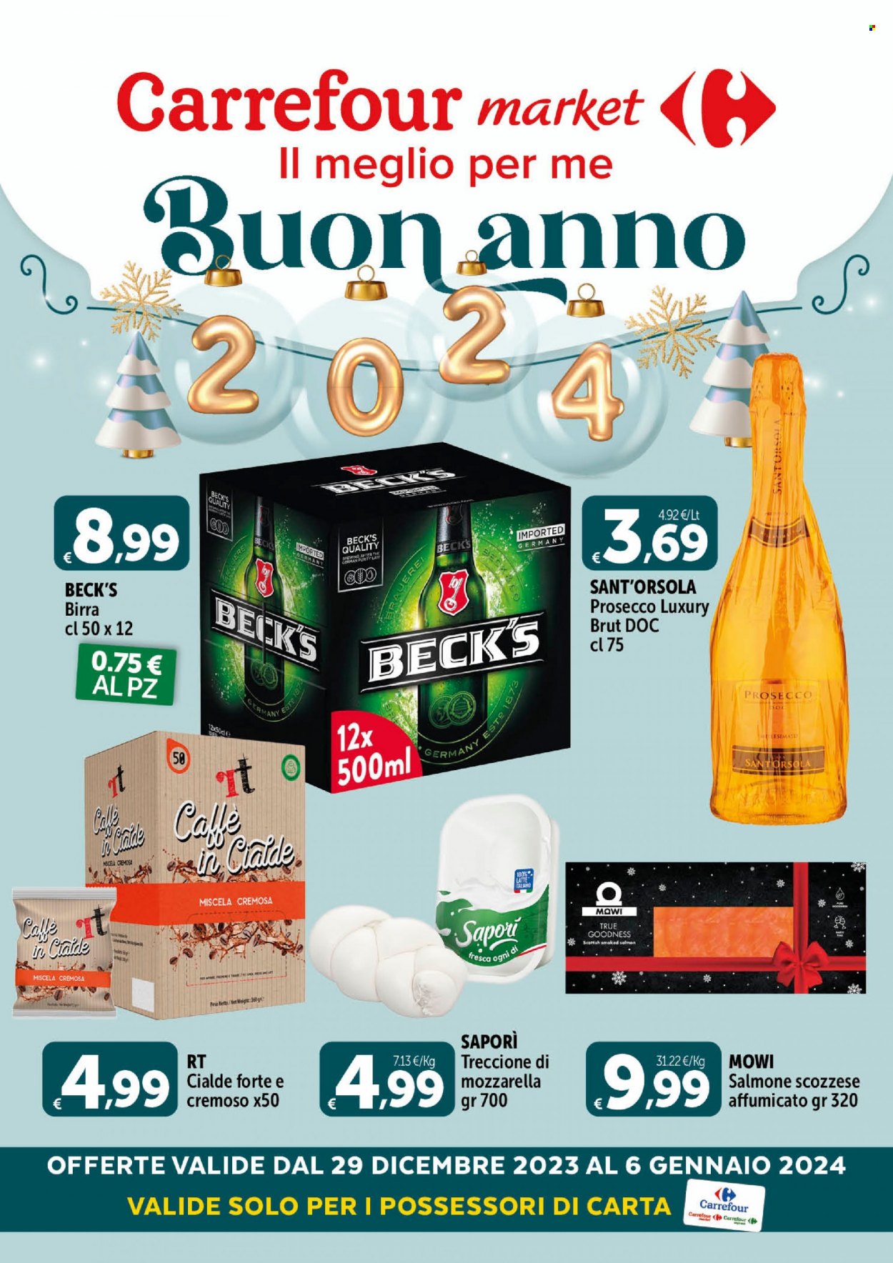 Leták Carrefour - 29.12.2023 - 6.1.2024. Strana 1