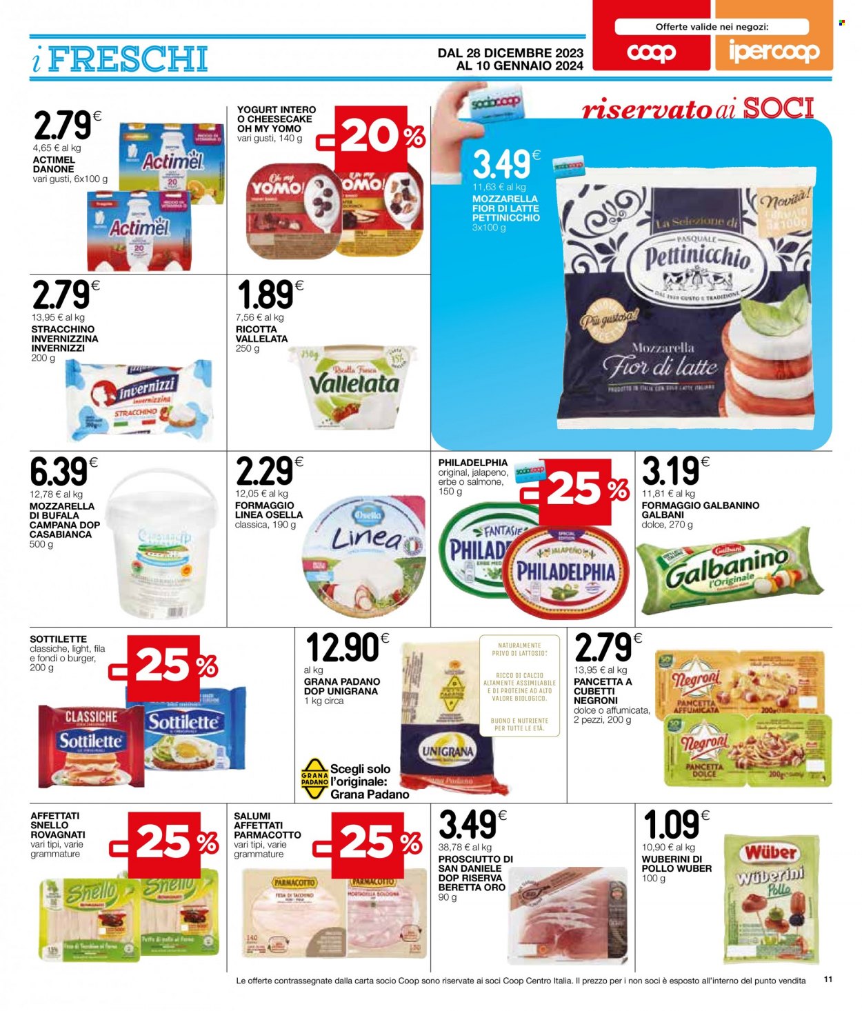 Volantino Coop - 28/12/2023 - 10/1/2024. Pagina 13