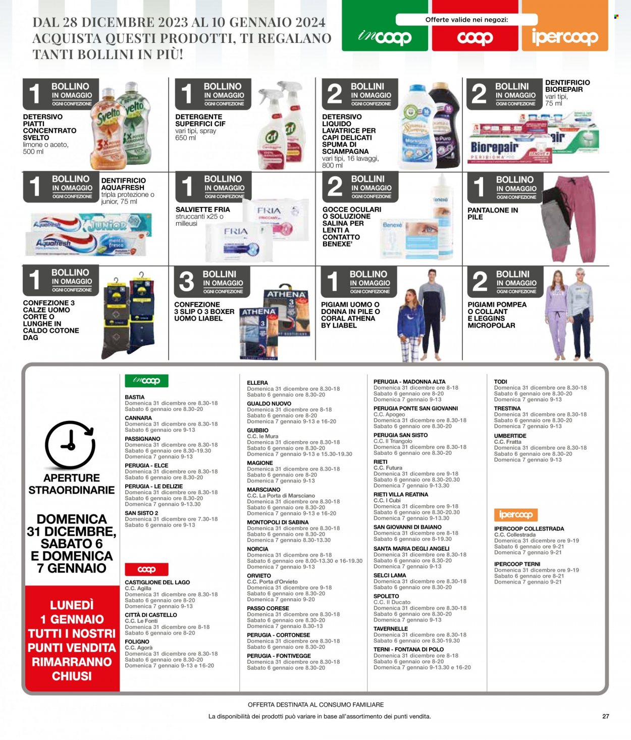 Leták Coop - 28.12.2023 - 10.1.2024. Strana 29