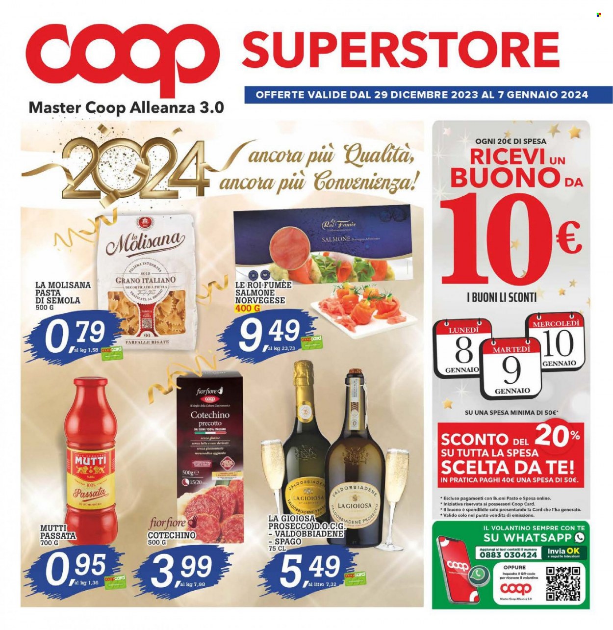 Volantino Coop - 29/12/2023 - 7/1/2024. Pagina 1