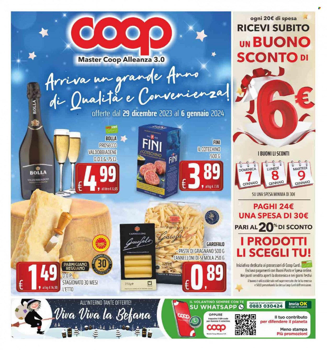 Leták Coop - 29.12.2023 - 6.1.2024. Strana 1