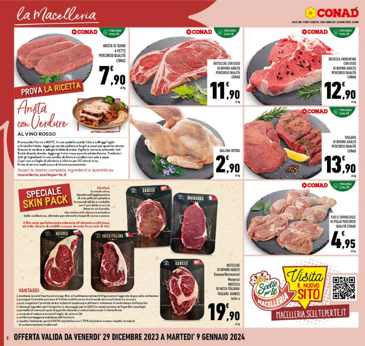 Volantino Conad - 29/12/2023 - 9/1/2024. Pagina 6