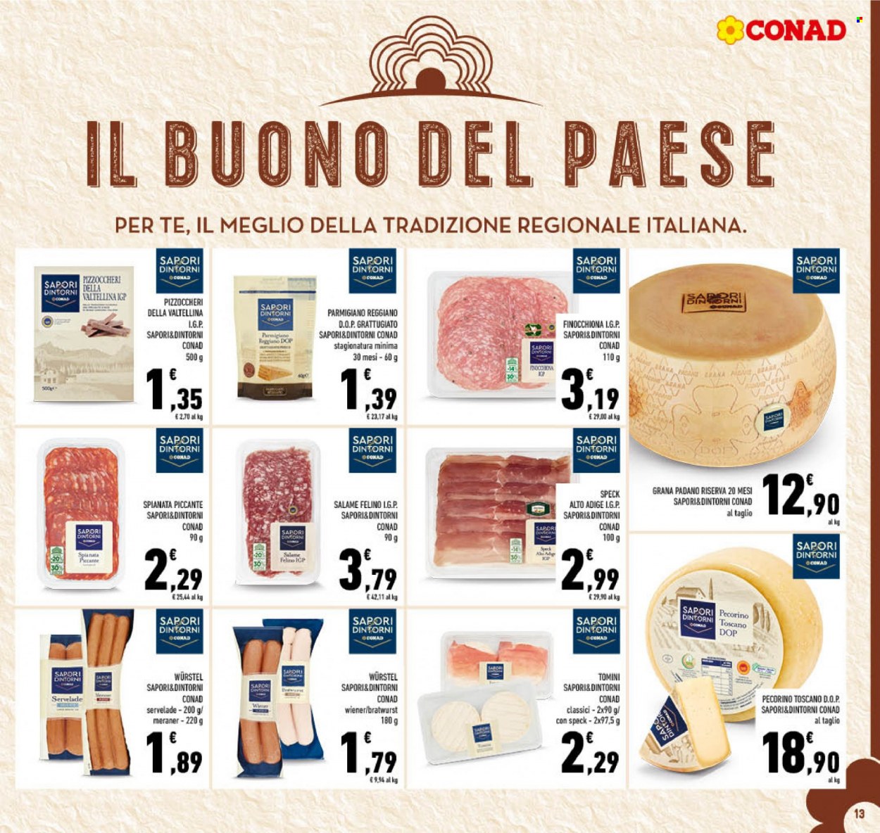 Volantino Conad - 29/12/2023 - 9/1/2024. Pagina 13
