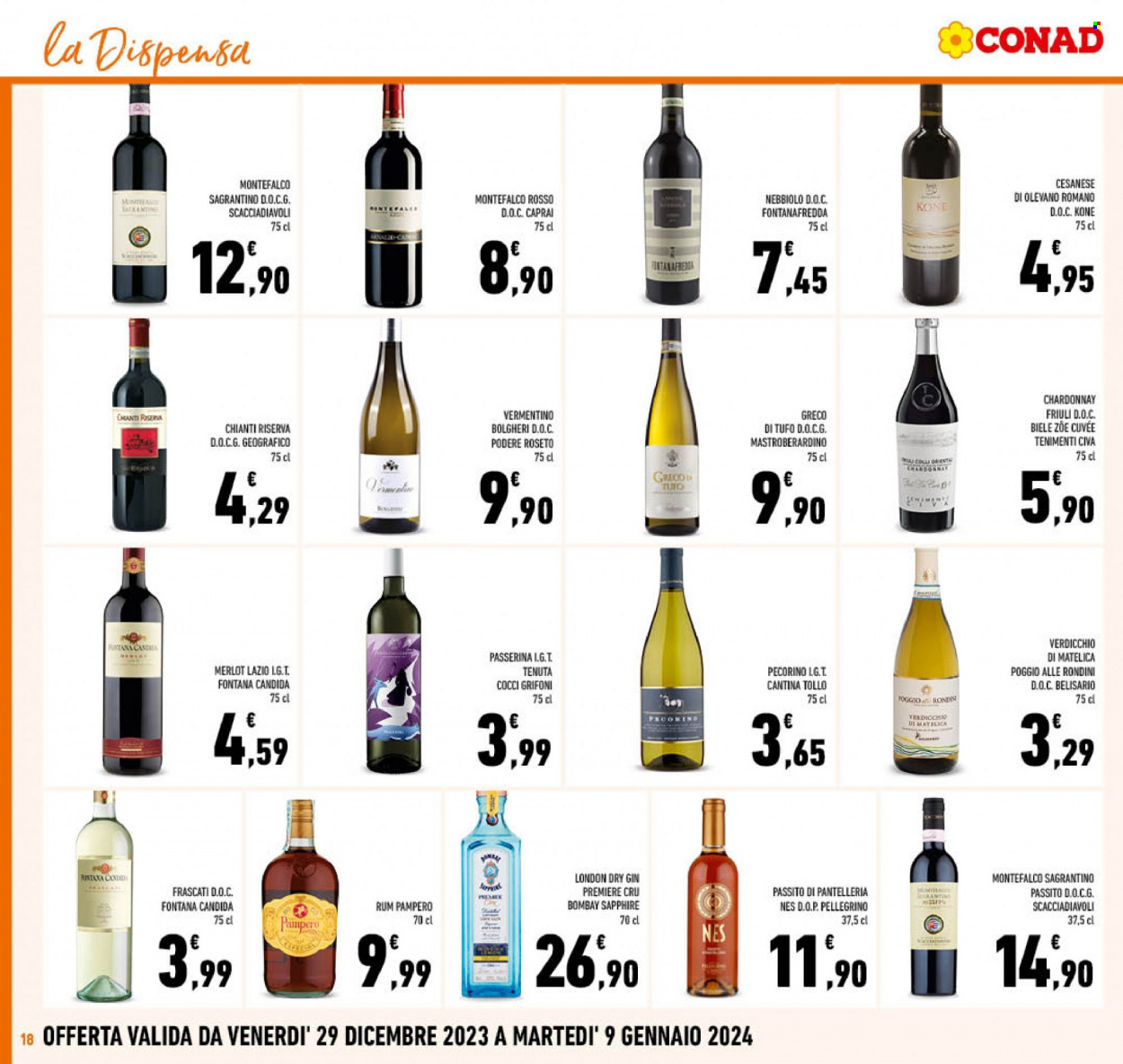Volantino Conad - 29/12/2023 - 9/1/2024. Pagina 18