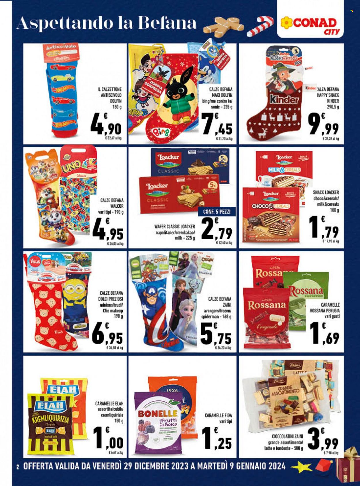 Leták Conad - 29.12.2023 - 9.1.2024. Strana 2