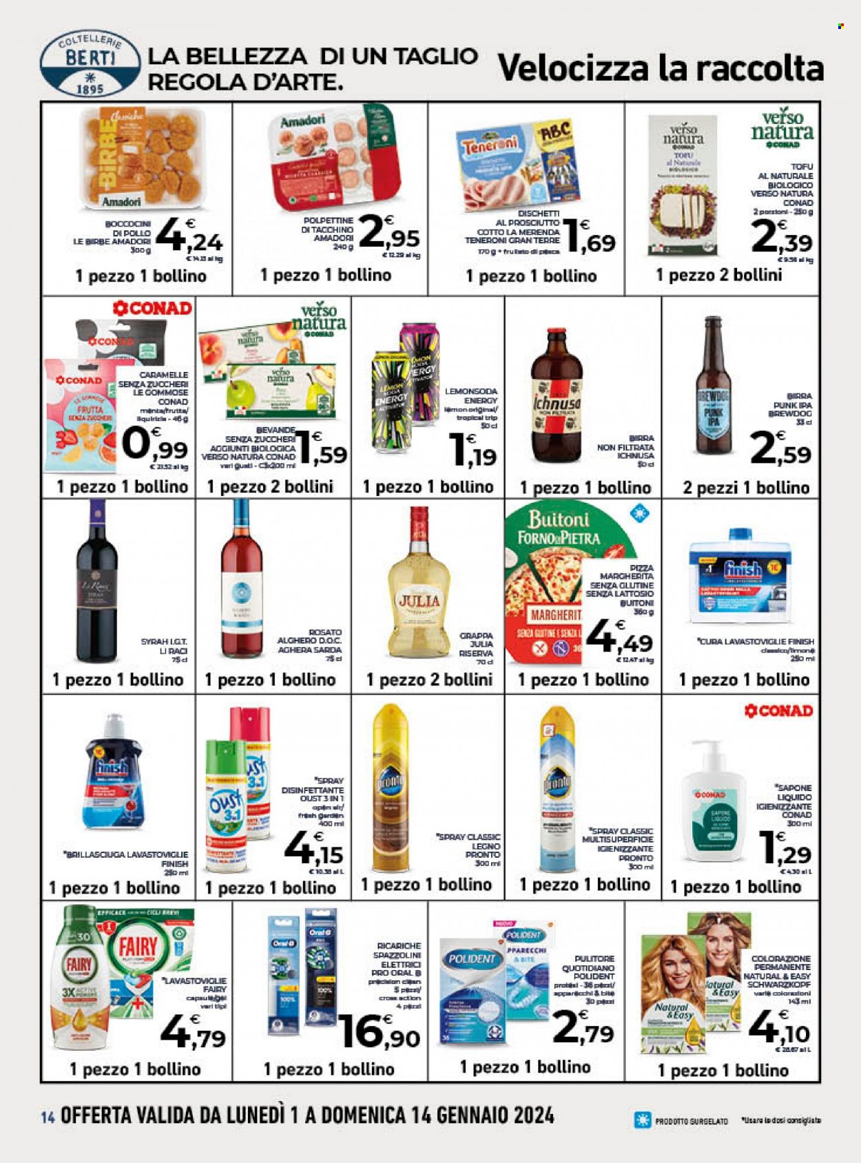 Volantino Conad - 29/12/2023 - 9/1/2024. Pagina 14