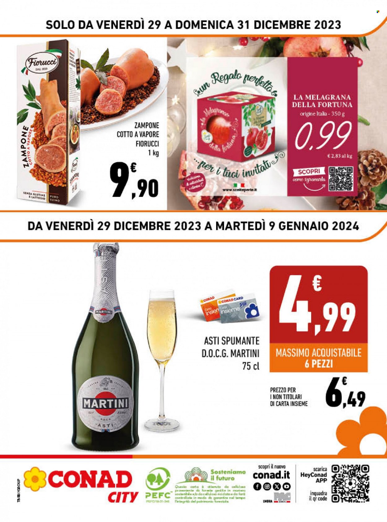 Volantino Conad - 29/12/2023 - 9/1/2024. Pagina 16