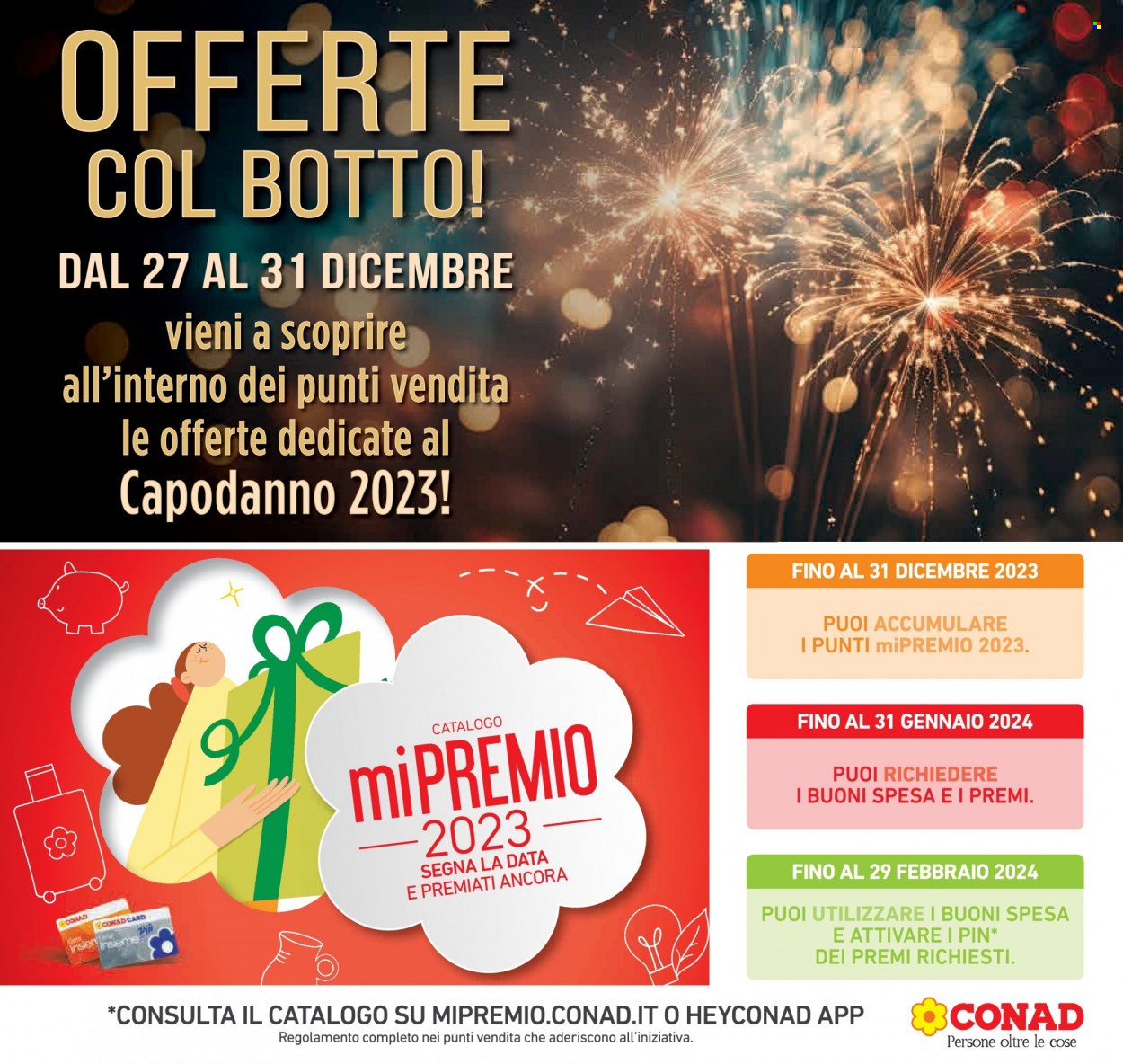 Leták Conad - 27.12.2023 - 8.1.2024. Strana 2