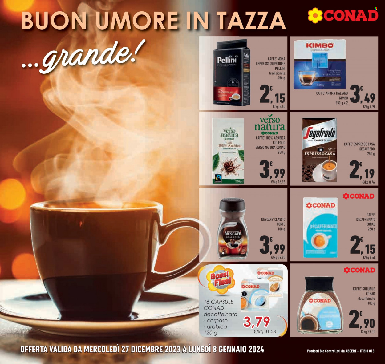 Volantino Conad - 27/12/2023 - 8/1/2024. Pagina 16