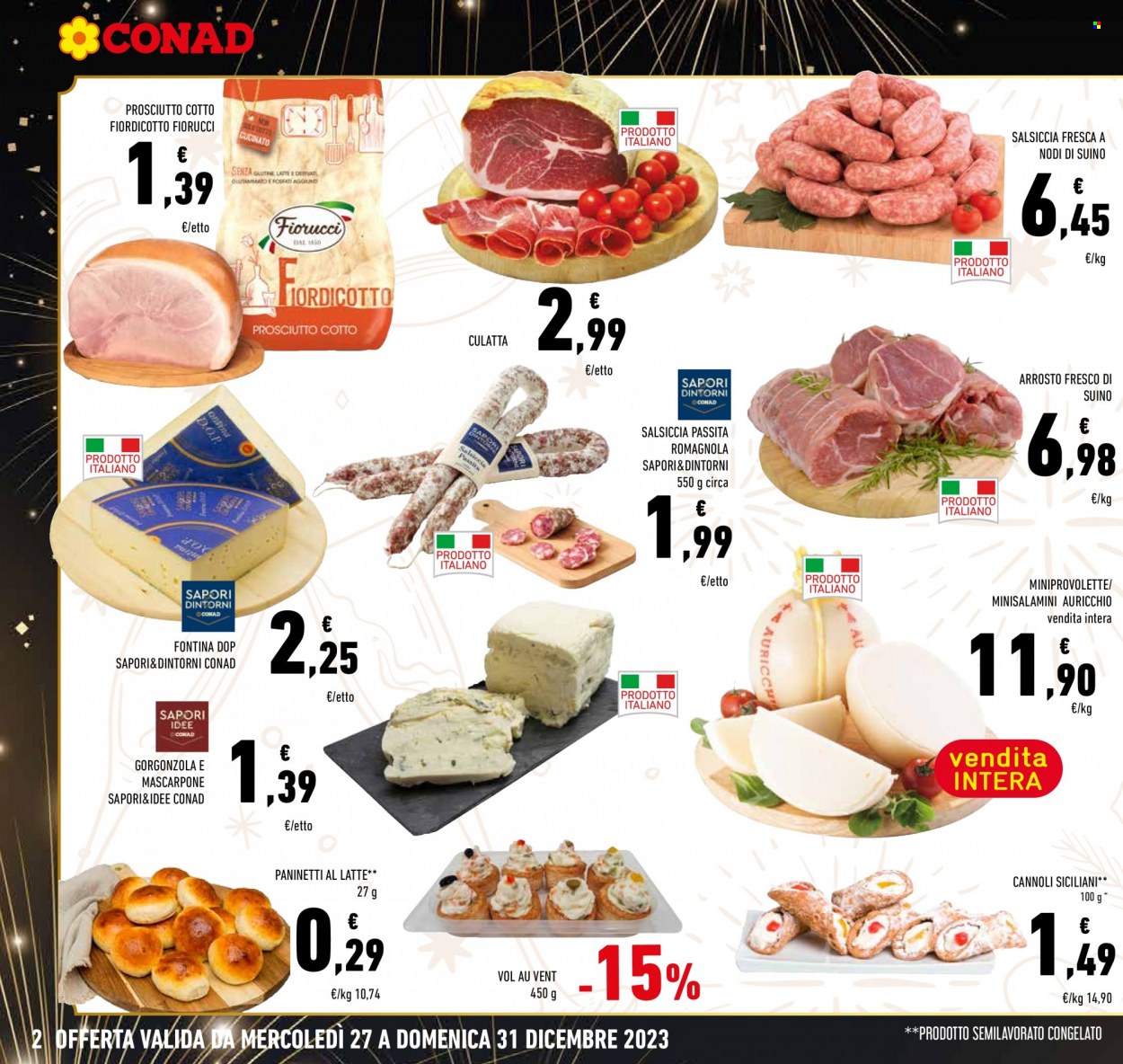Volantino Conad - 27/12/2023 - 31/12/2023. Pagina 2