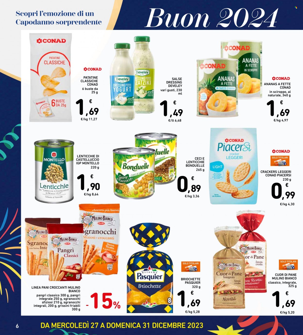 Volantino Spazio Conad - 27/12/2023 - 6/1/2024. Pagina 6