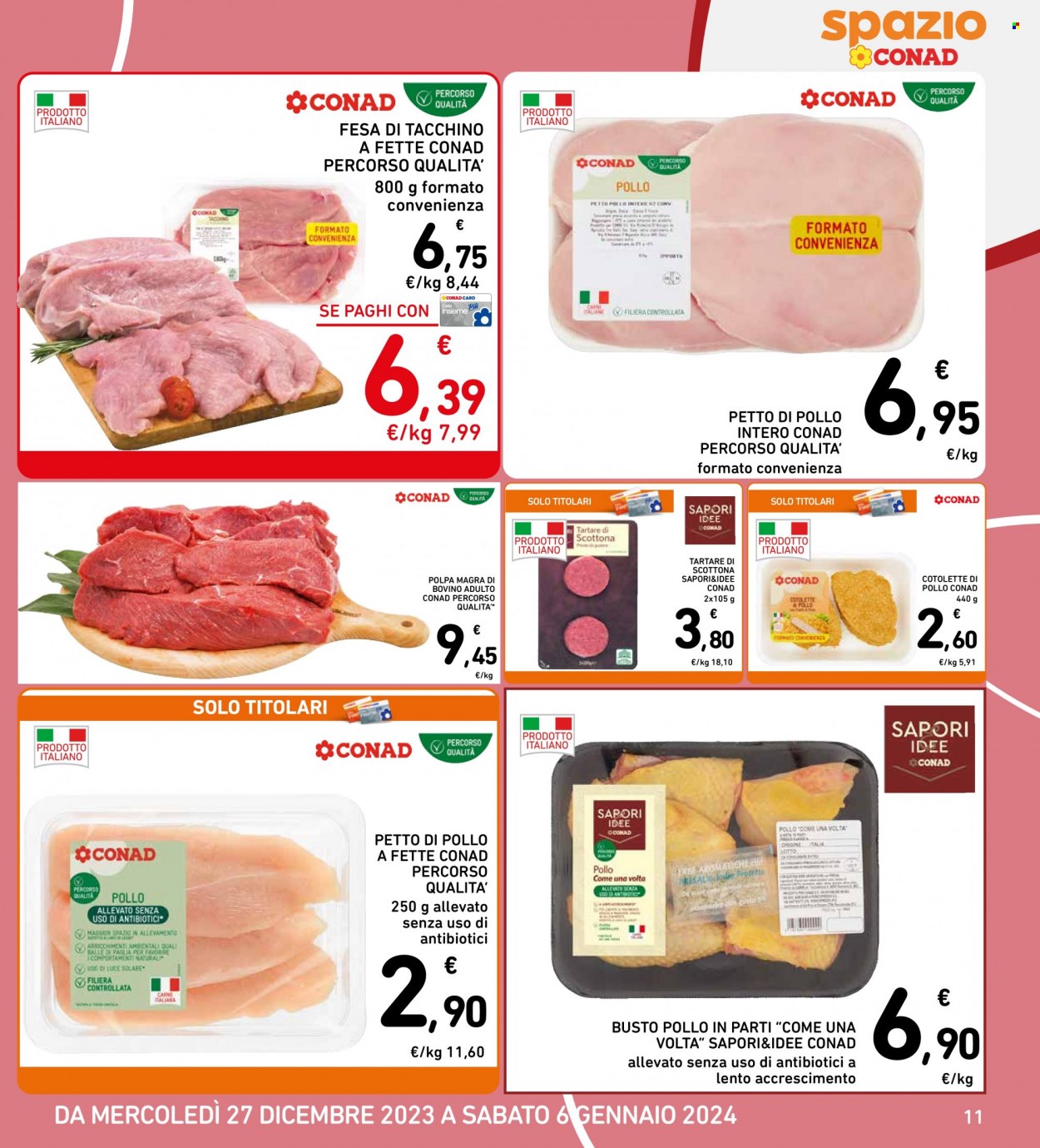 Volantino Spazio Conad - 27/12/2023 - 6/1/2024. Pagina 11