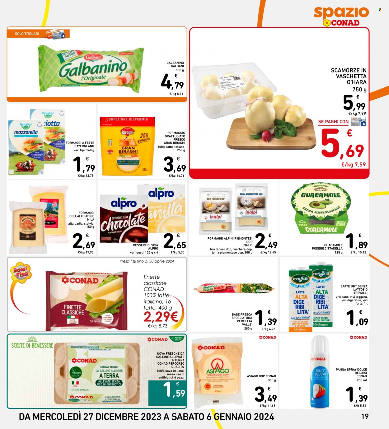Volantino Spazio Conad - 27/12/2023 - 6/1/2024. Pagina 19