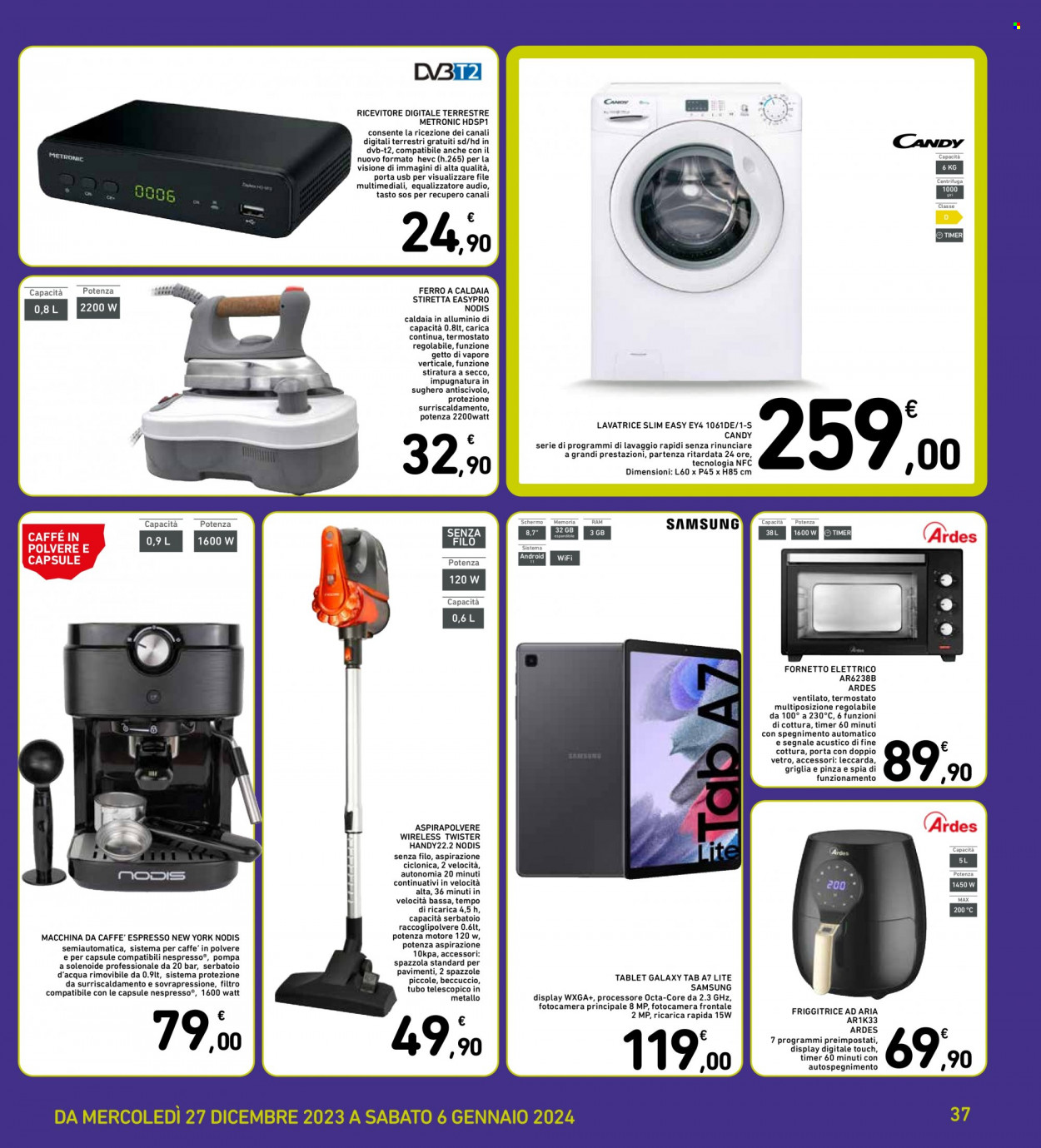 Volantino Spazio Conad - 27/12/2023 - 6/1/2024. Pagina 37