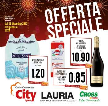 Volantino Conad Superstore - 29/12/2023 - 9/1/2024.