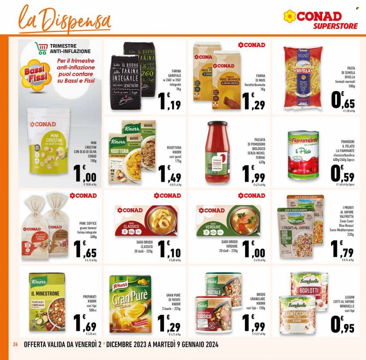 Volantino Conad Superstore - 29/12/2023 - 9/1/2024. Pagina 26