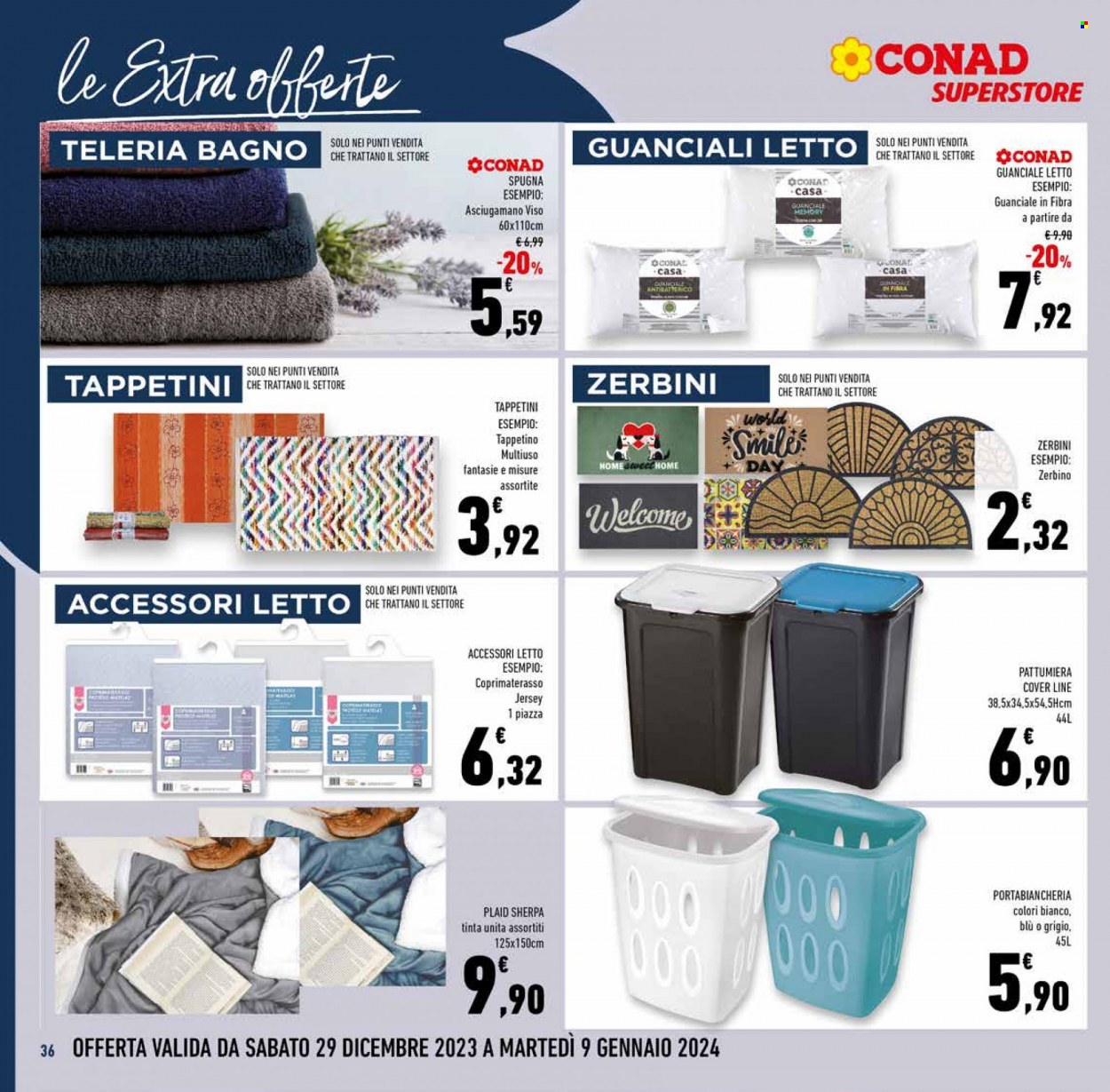 Volantino Conad Superstore - 29/12/2023 - 9/1/2024. Pagina 36