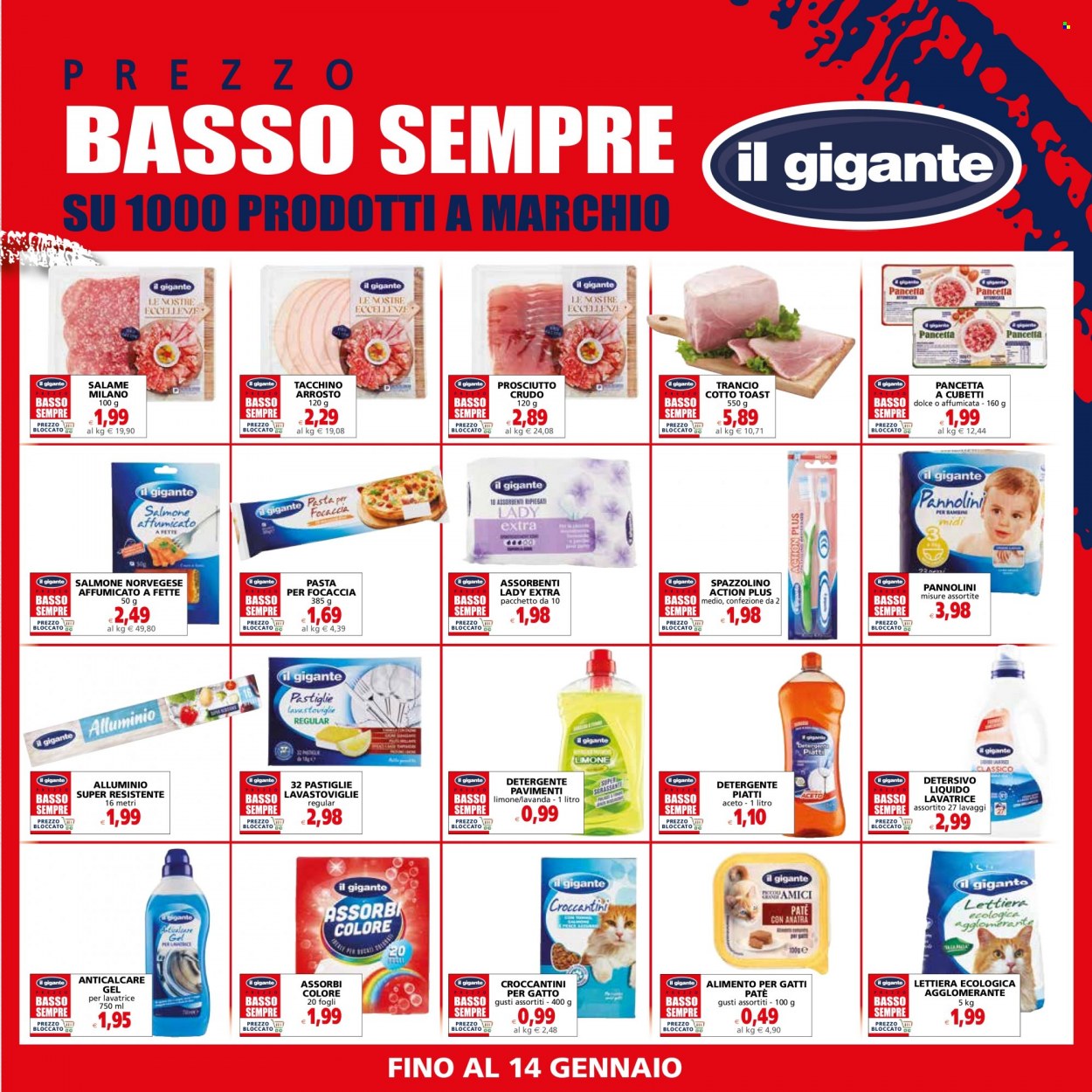 Volantino Il Gigante - 1/1/2024 - 14/1/2024. Pagina 5