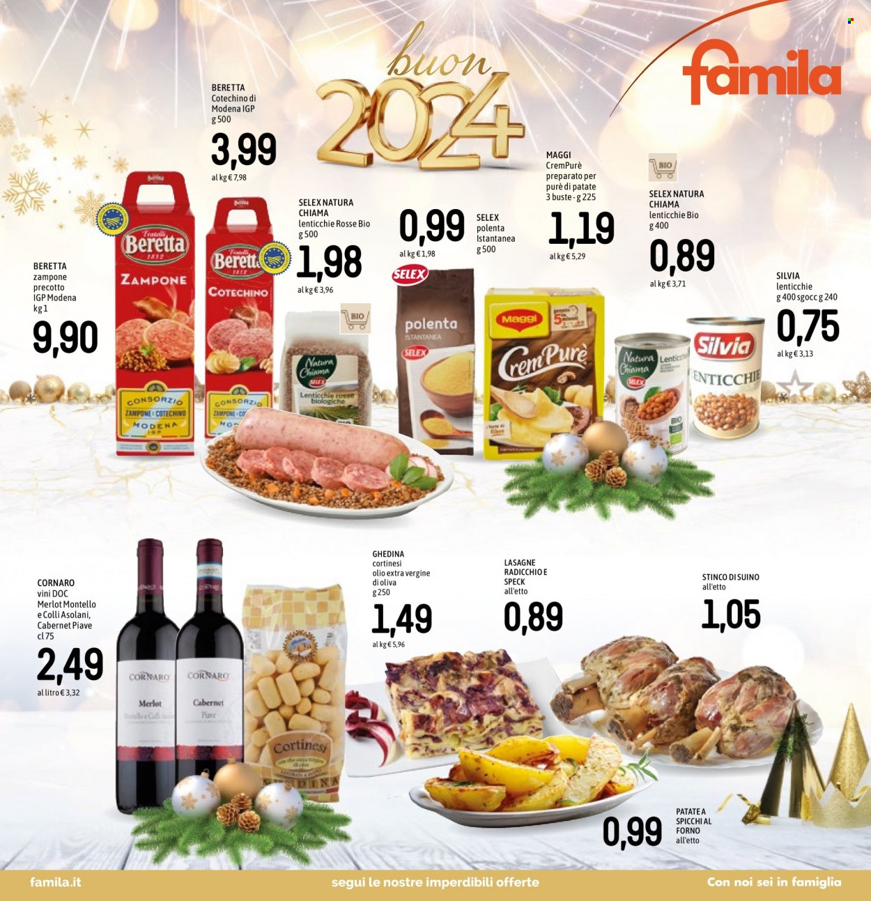 Volantino Famila - 28/12/2023 - 10/1/2024. Pagina 3