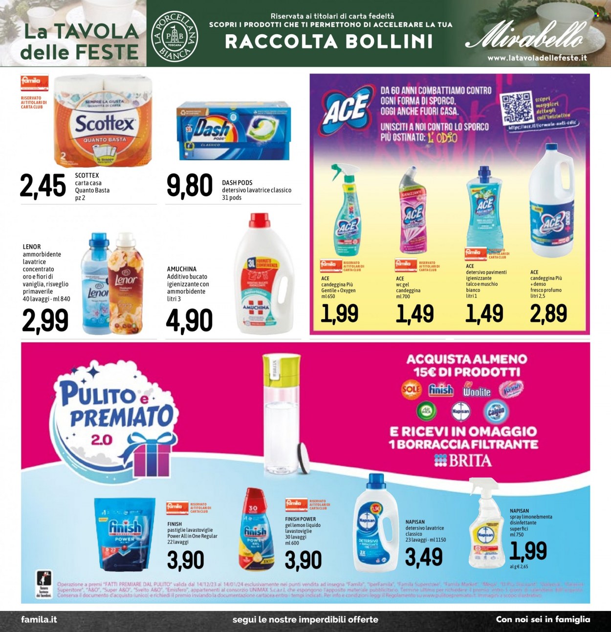 Volantino Famila - 28/12/2023 - 10/1/2024. Pagina 17