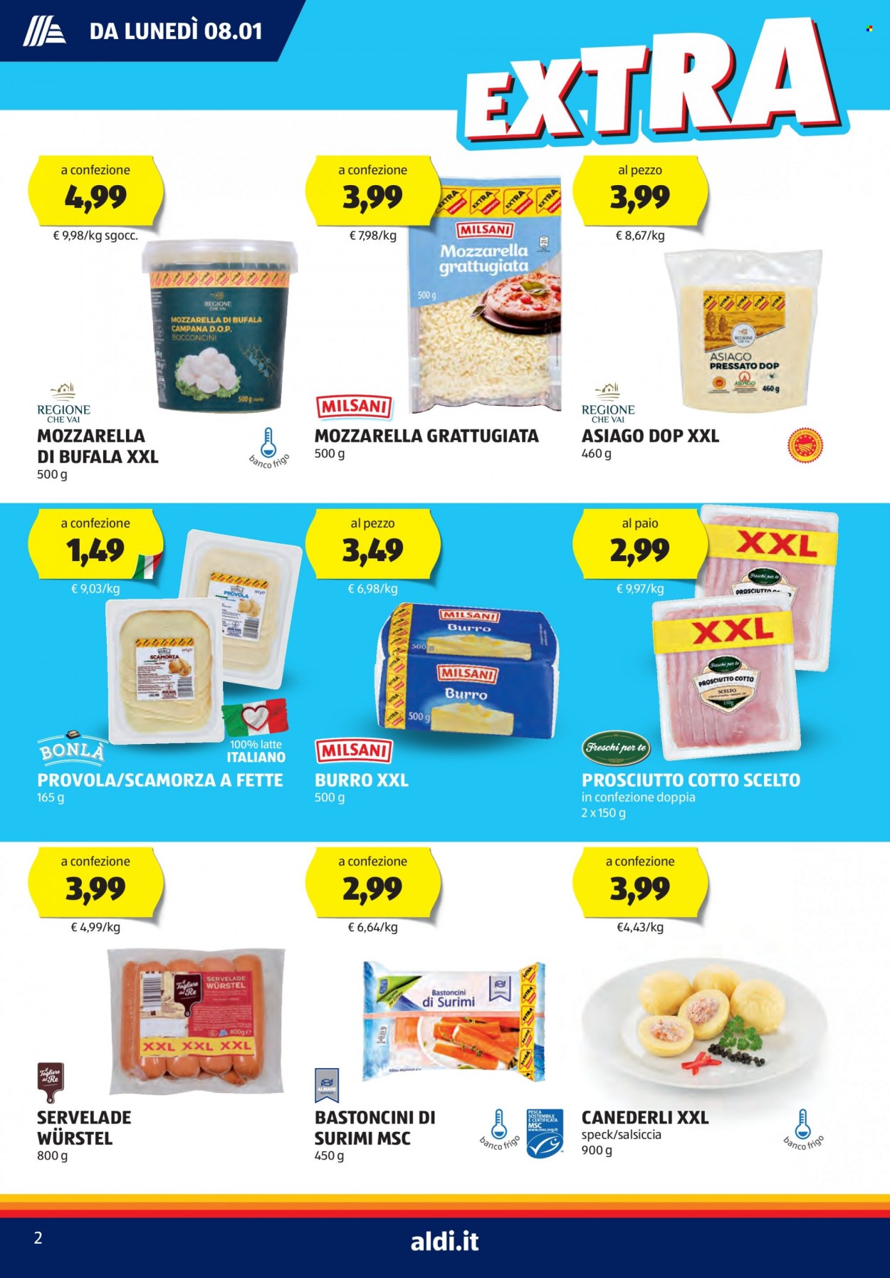 Volantino Aldi - 8/1/2024 - 14/1/2024. Pagina 2