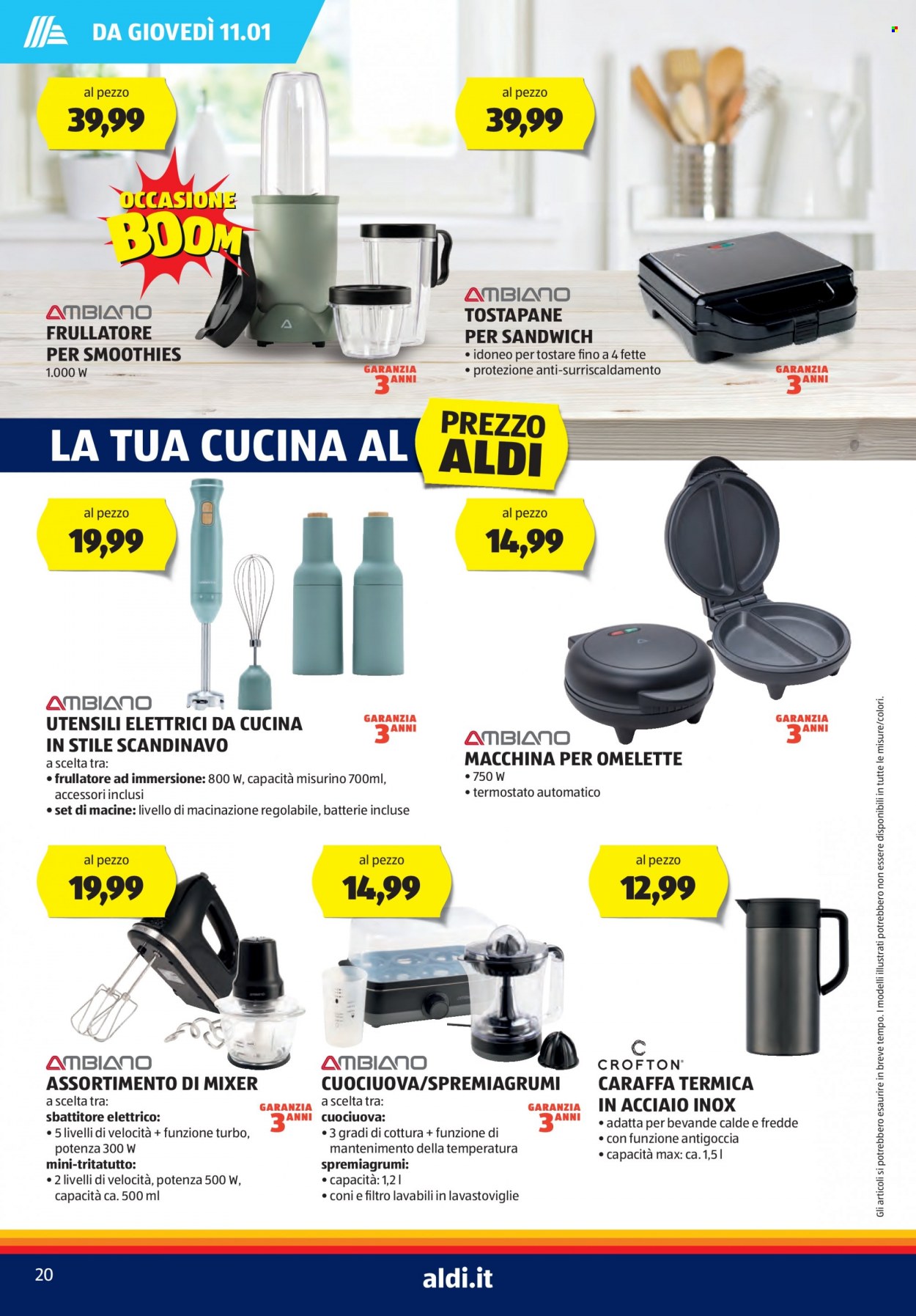 Volantino Aldi - 8/1/2024 - 14/1/2024. Pagina 20
