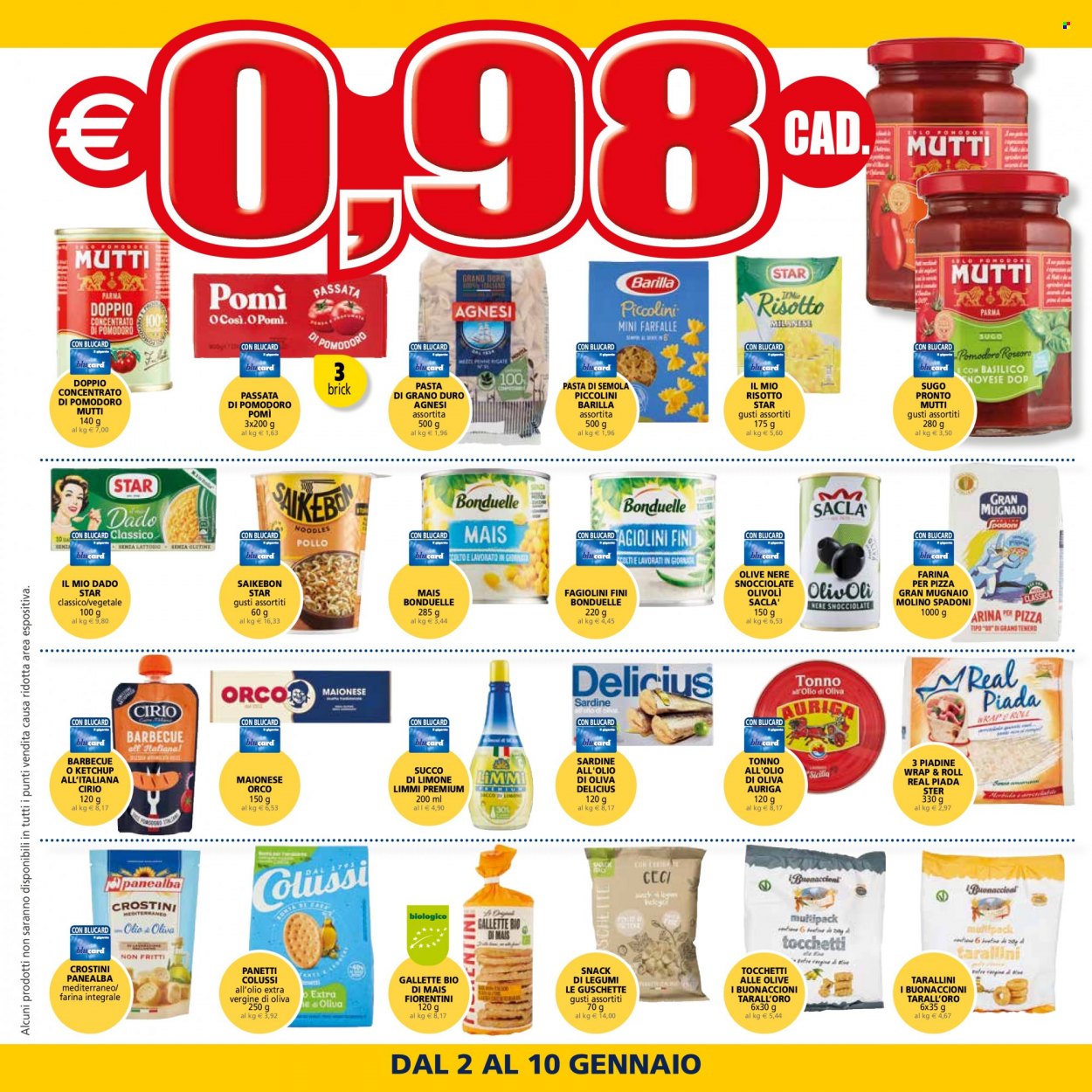 Volantino Il Gigante - 2/1/2024 - 10/1/2024. Pagina 2