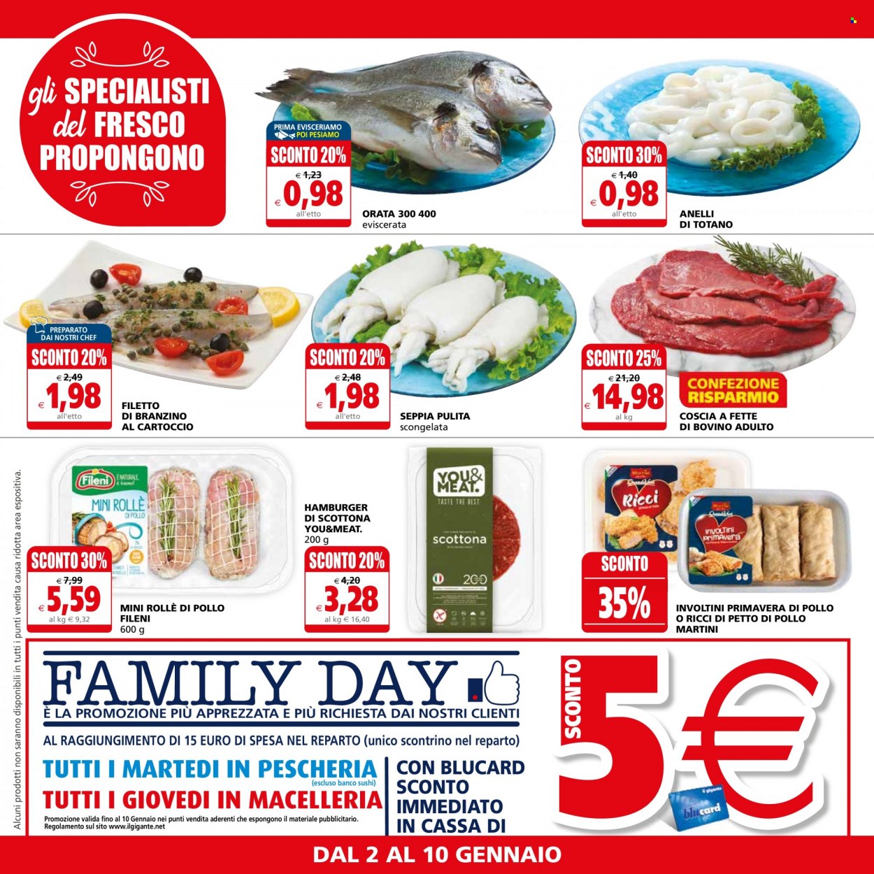 Volantino Il Gigante - 2/1/2024 - 10/1/2024. Pagina 22