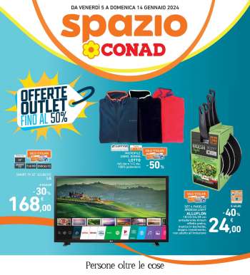 Volantino Spazio Conad - 5/1/2024 - 14/1/2024.