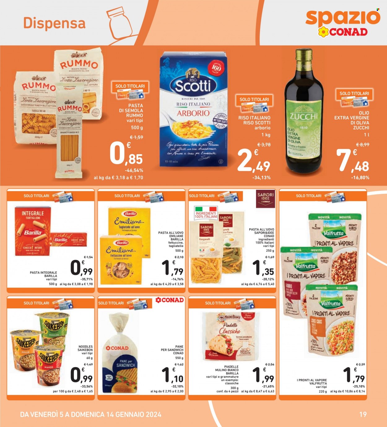 Volantino Spazio Conad - 5/1/2024 - 14/1/2024. Pagina 19