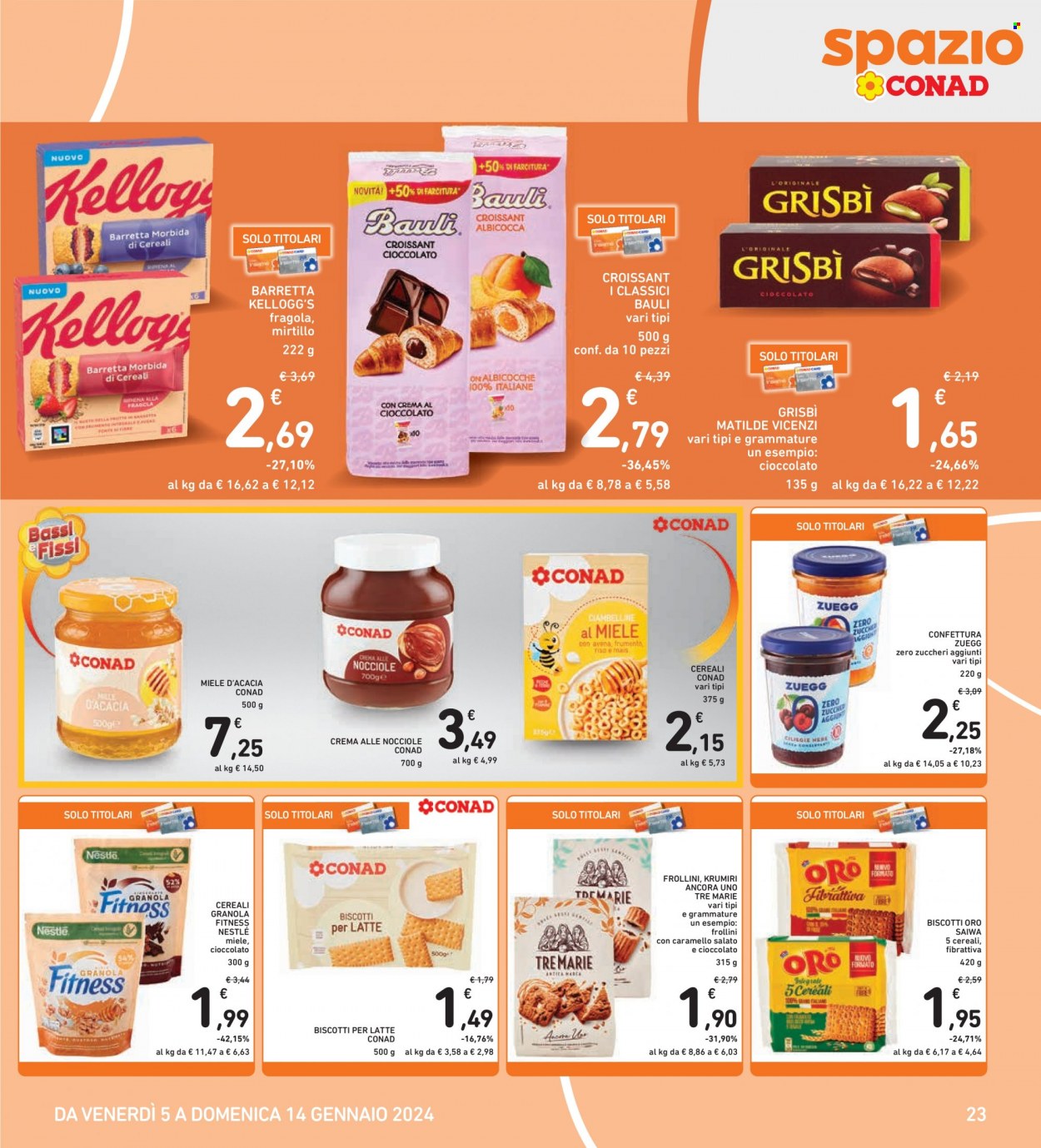 Volantino Spazio Conad - 5/1/2024 - 14/1/2024. Pagina 23