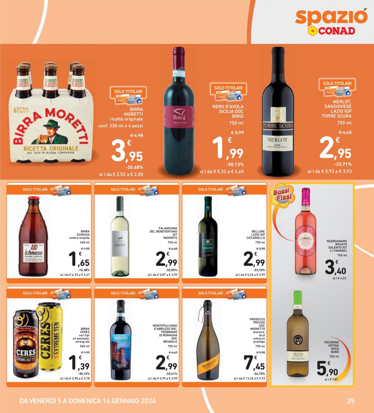 Volantino Spazio Conad - 5/1/2024 - 14/1/2024. Pagina 25