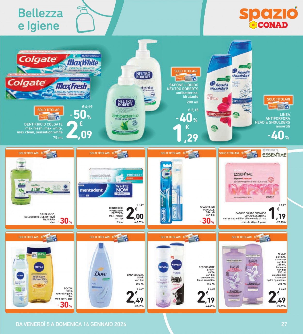 Volantino Spazio Conad - 5/1/2024 - 14/1/2024. Pagina 27