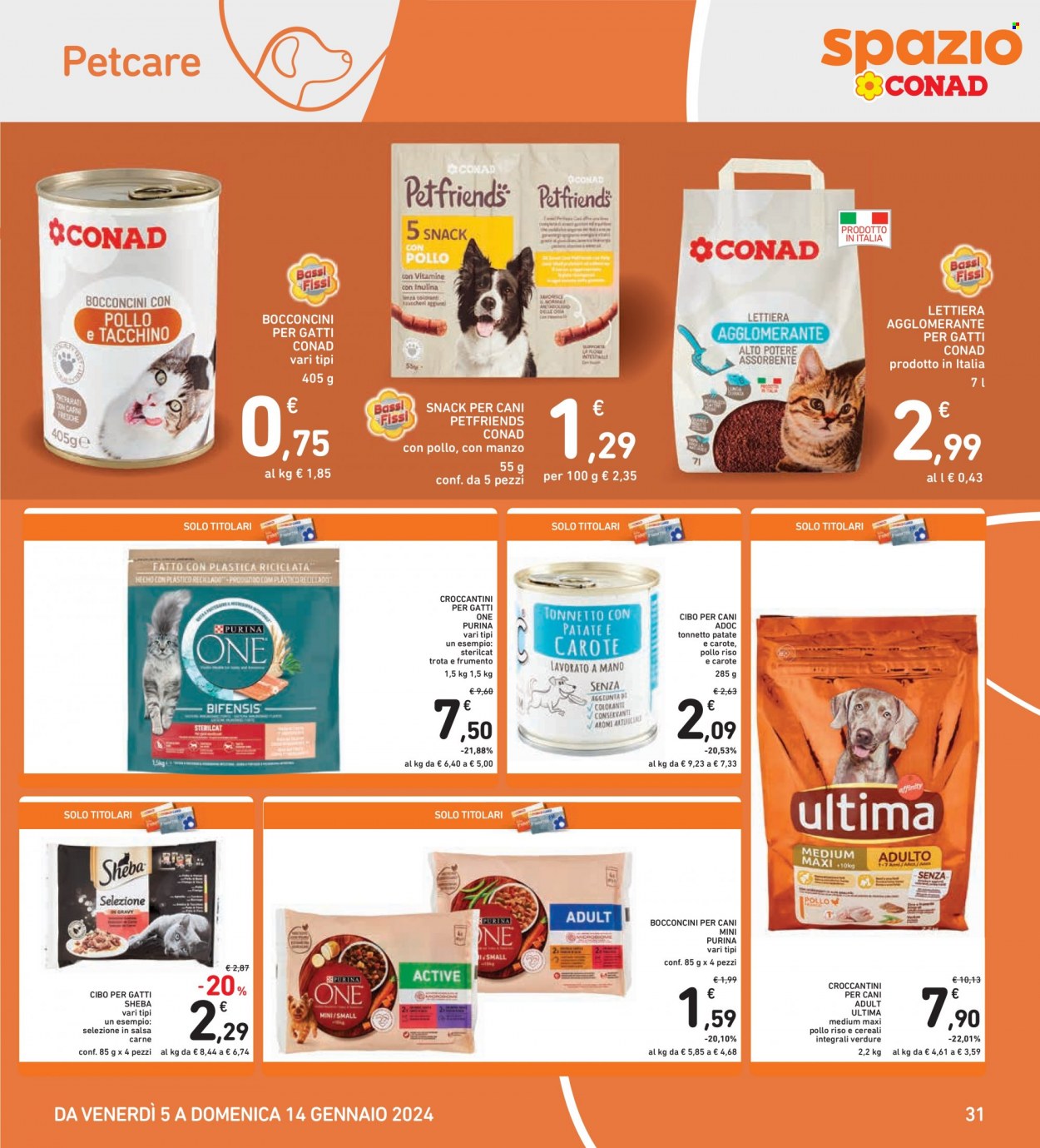 Volantino Spazio Conad - 5/1/2024 - 14/1/2024. Pagina 31