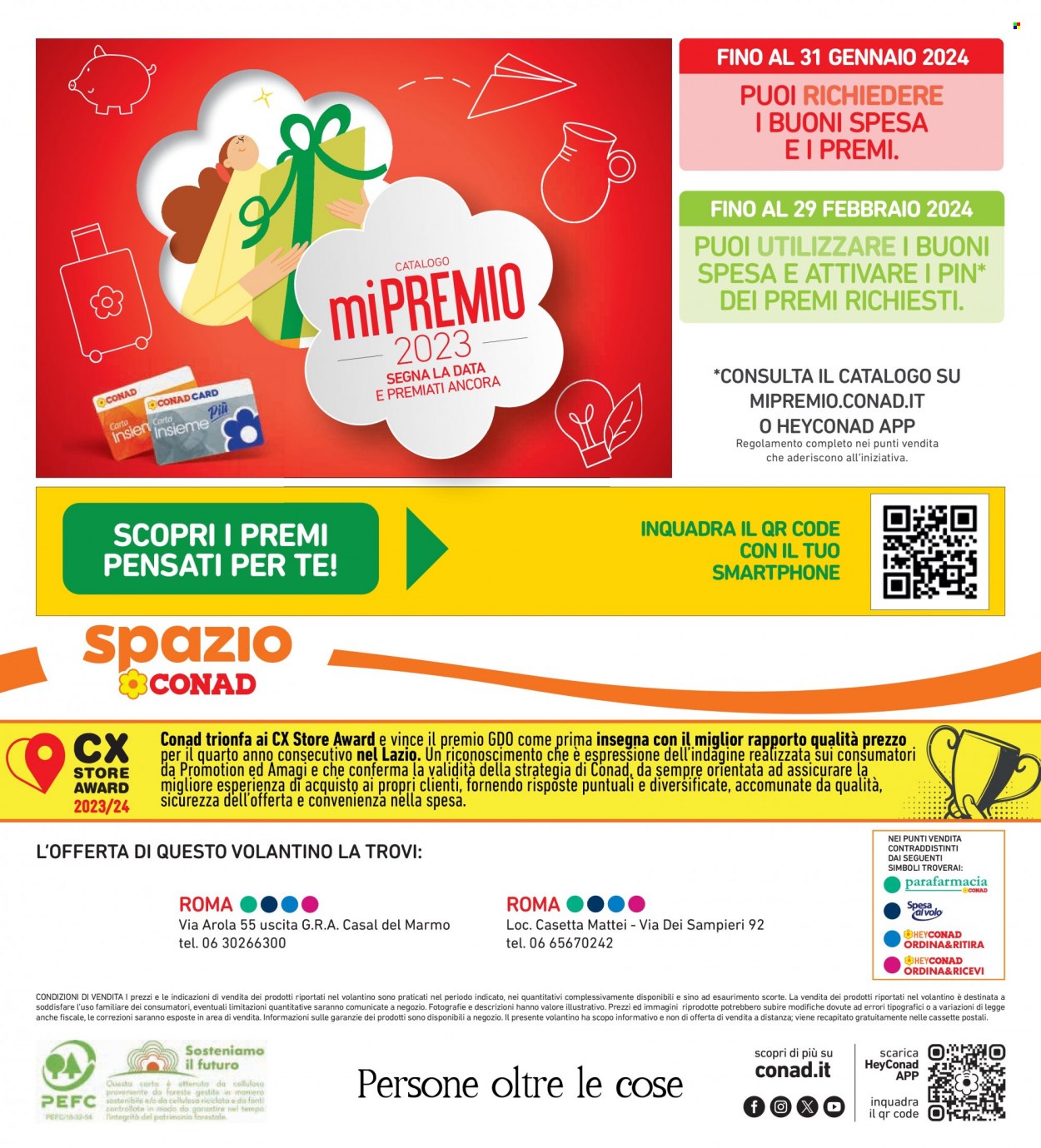 Volantino Spazio Conad - 5/1/2024 - 14/1/2024. Pagina 40