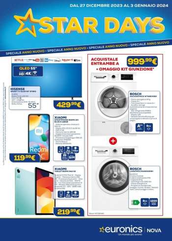 Volantino Euronics - 27/12/2024 - 3/1/2024.