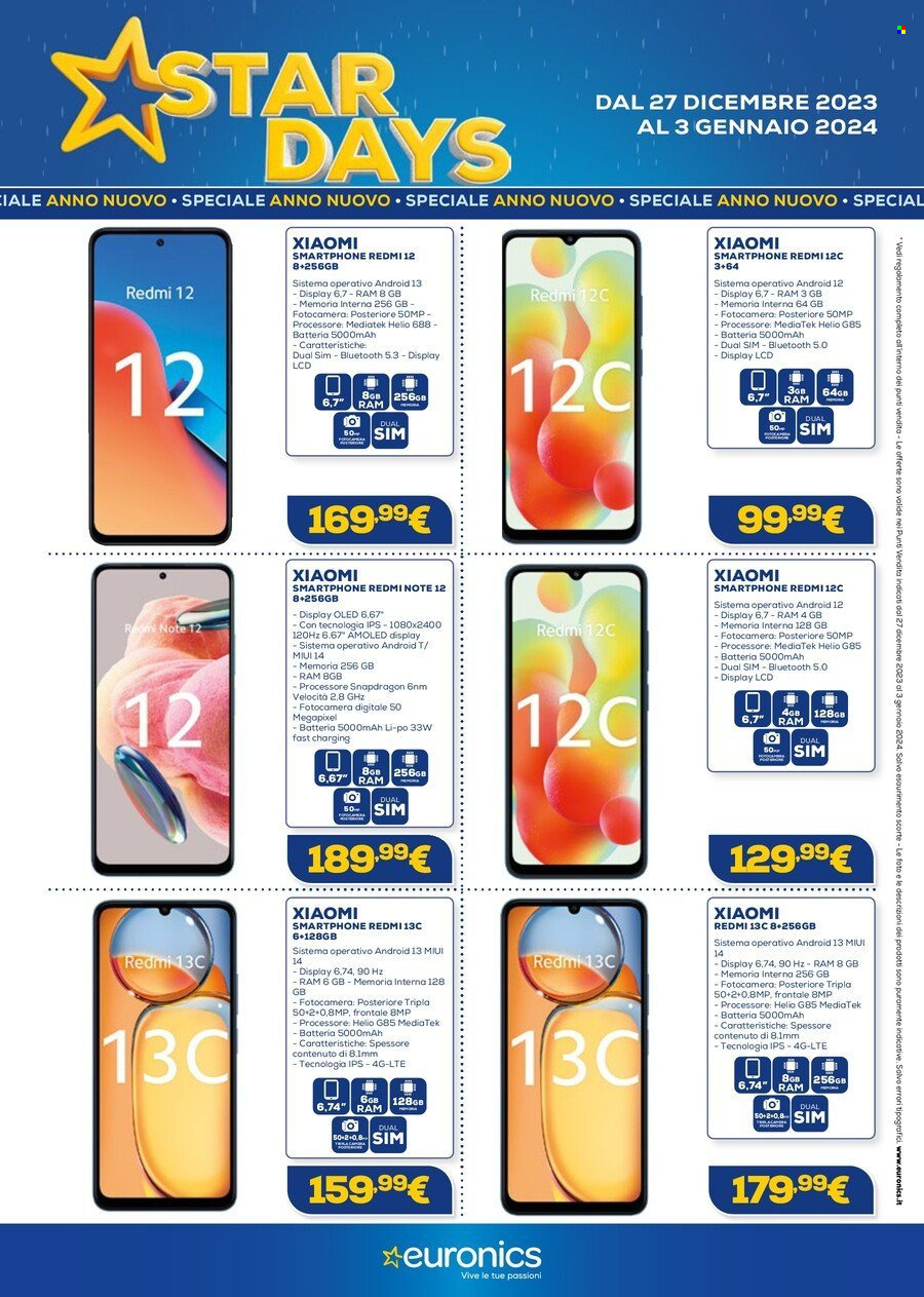 Volantino Euronics - 27/12/2023 - 3/1/2024. Pagina 7