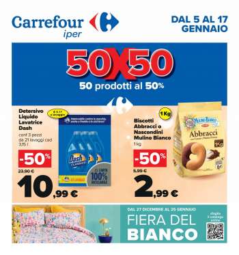 Volantino Carrefour - 5/1/2024 - 17/1/2024.