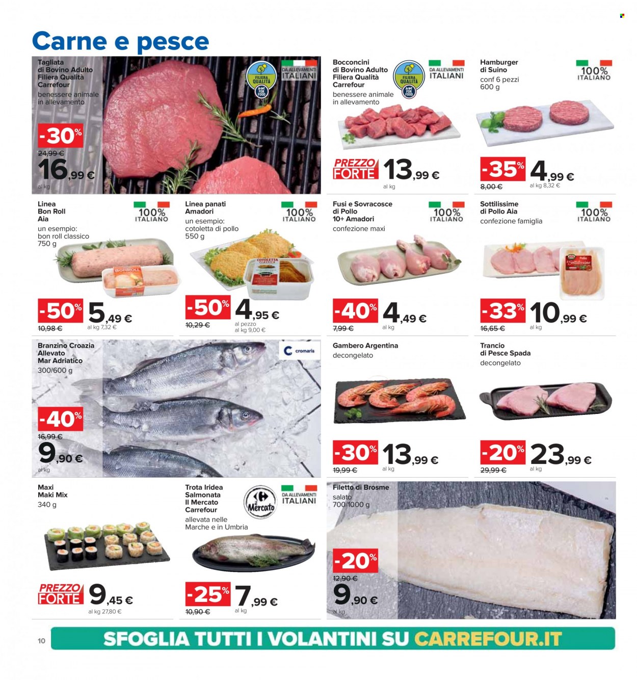 Volantino Carrefour - 5/1/2024 - 17/1/2024. Pagina 10