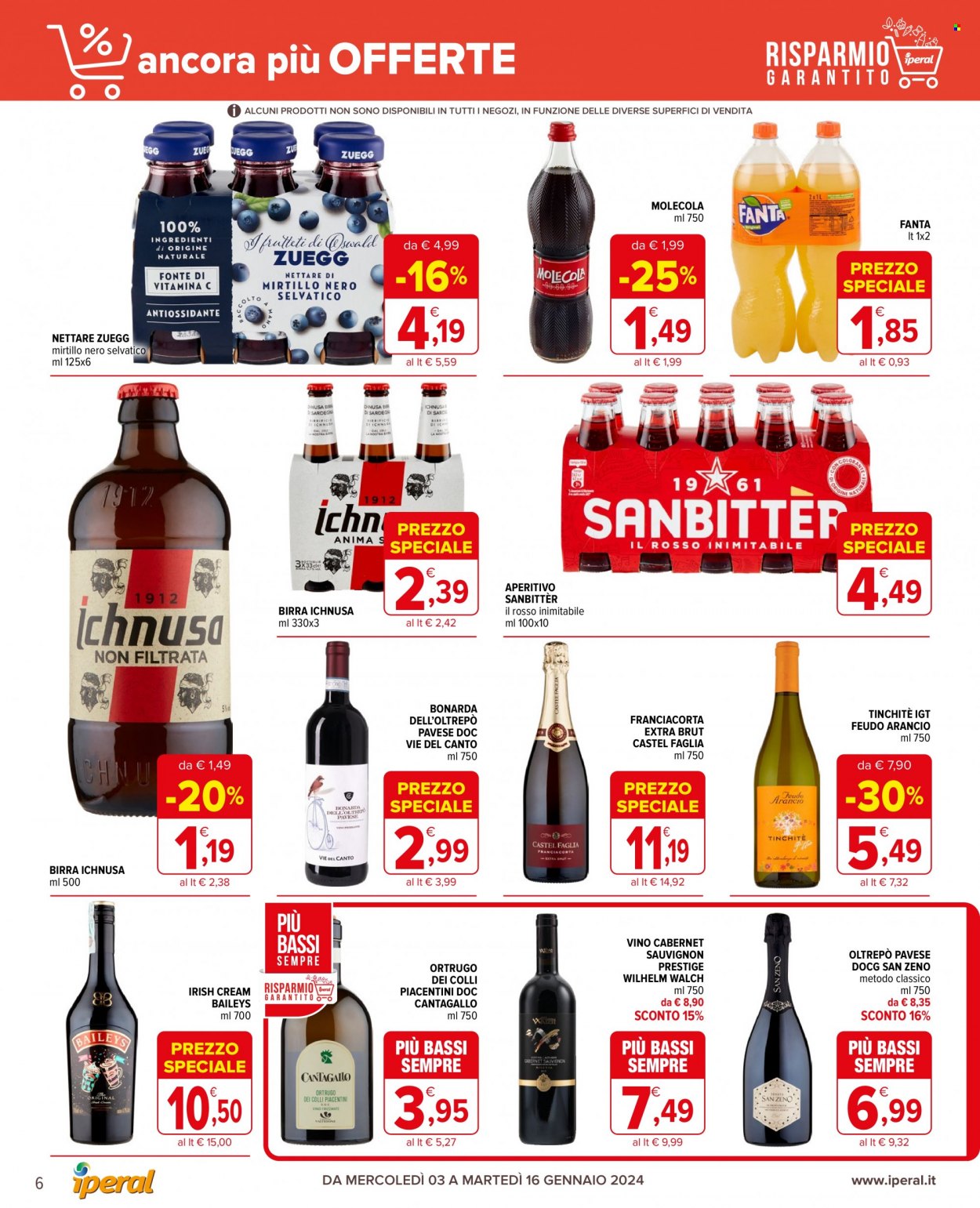 Volantino Iperal - 3/1/2024 - 16/1/2024. Pagina 6