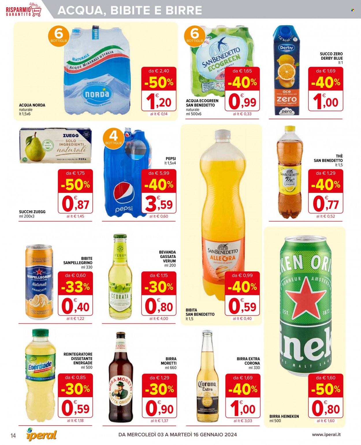 Volantino Iperal - 3/1/2024 - 16/1/2024. Pagina 14