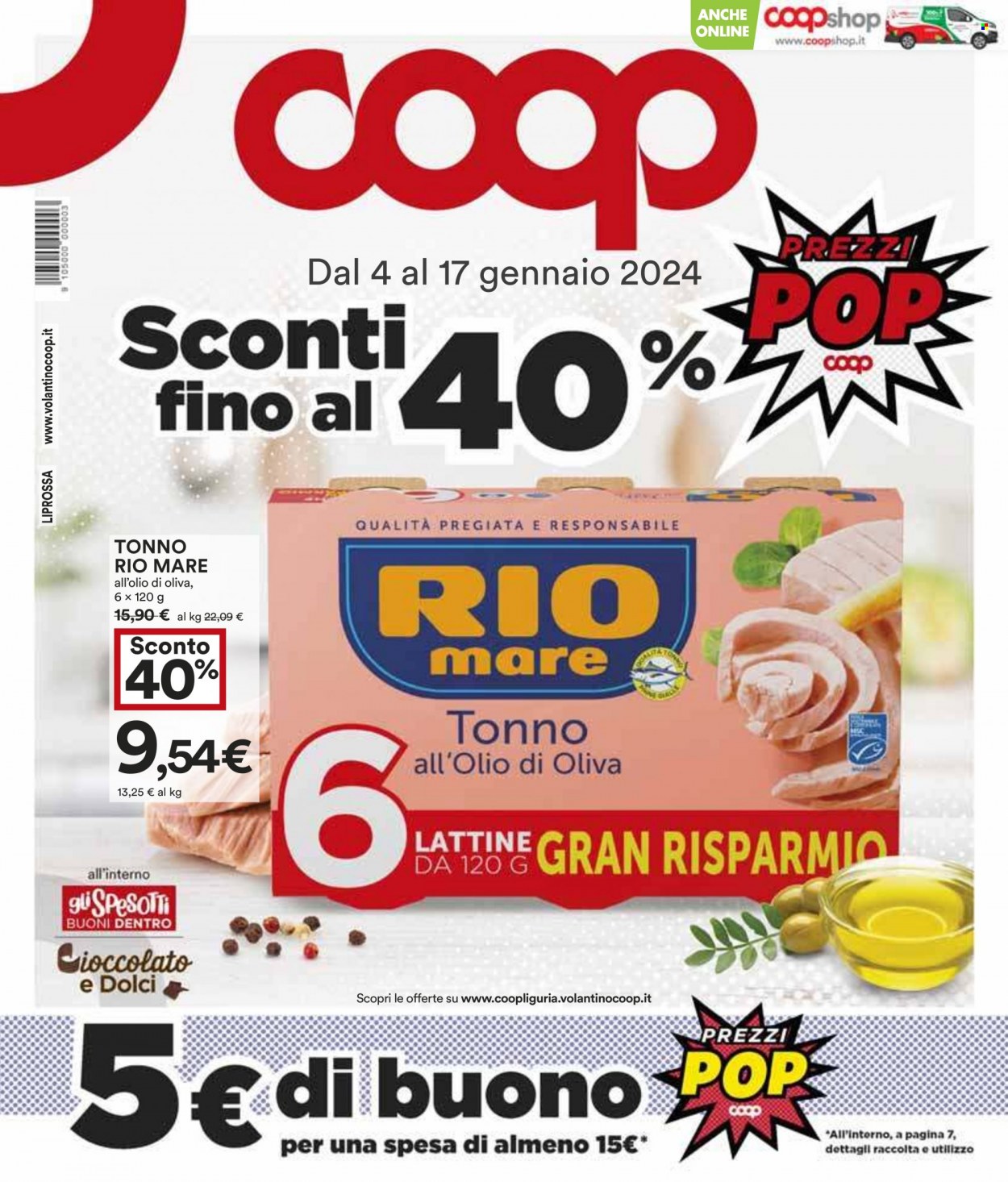 Leták Coop - 4.1.2024 - 17.1.2024. Strana 1