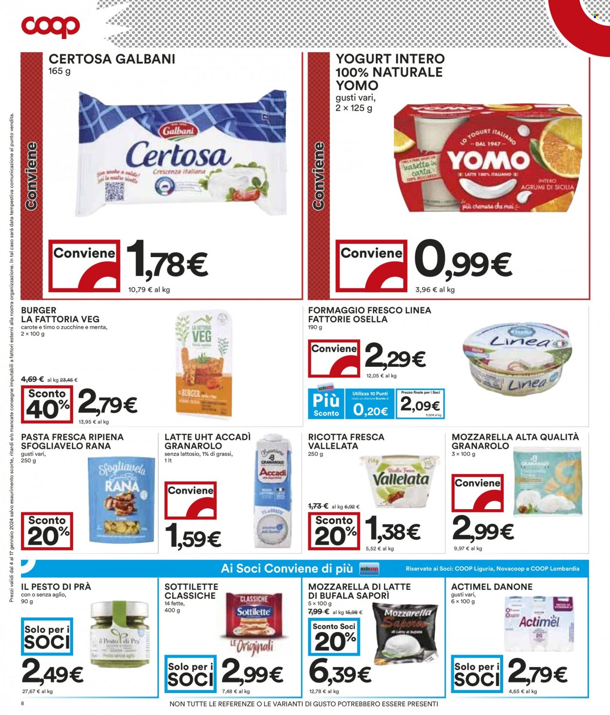 Leták Coop - 4.1.2024 - 17.1.2024. Strana 8