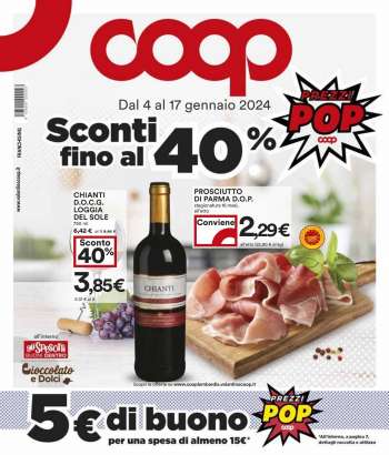 Volantino Coop - 4/1/2024 - 17/1/2024.