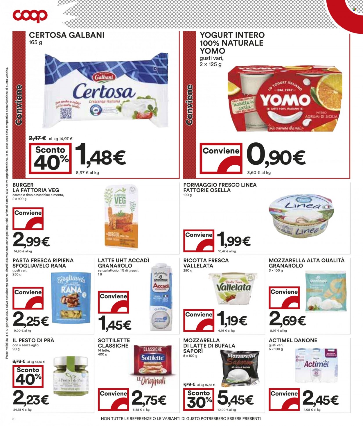 Leták Coop - 4.1.2024 - 17.1.2024. Strana 8