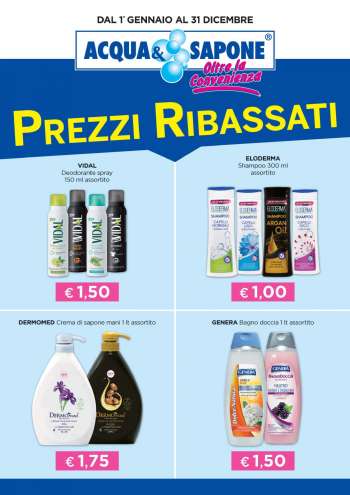 Volantino Acqua & Sapone - 1/1/2024 - 31/12/2024.