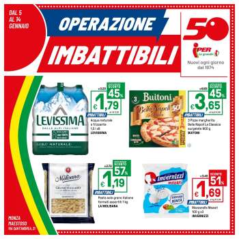 Volantino Iper, La grande i - 5/1/2024 - 14/1/2024.