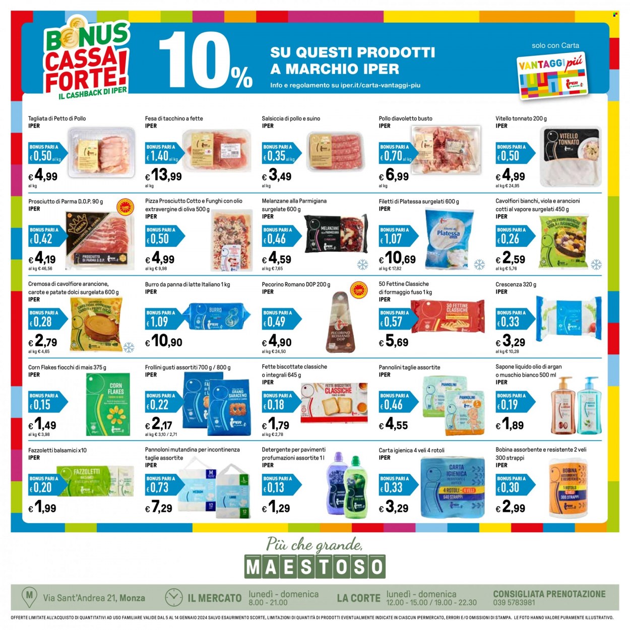 Volantino Iper, La grande i - 5/1/2024 - 14/1/2024. Pagina 16