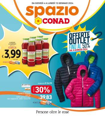 Volantino Spazio Conad - 4/1/2024 - 15/1/2024.
